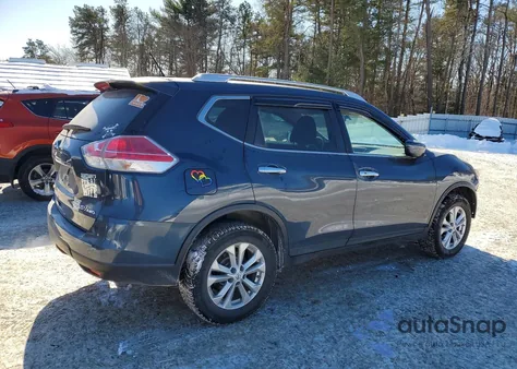 2016 Nissan Rogue S z USA, uszkodzony, nr VIN KNMAT2MV3GP633834